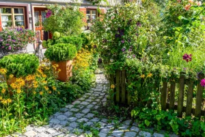 Wengler Holzzaun Bauerngarten